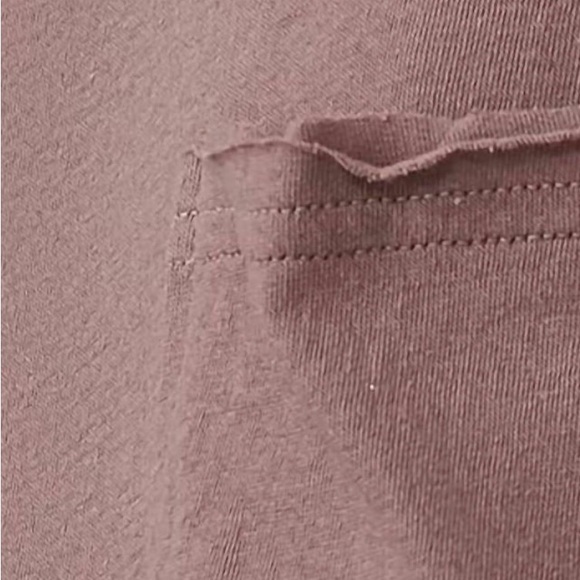 Free people long sleeve glitter tee in lavender shadows - Picture 4 of 4